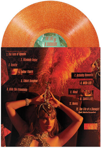 Taylor Swift - The Life Of A Showgirl (Orange Glitter Vinyl)