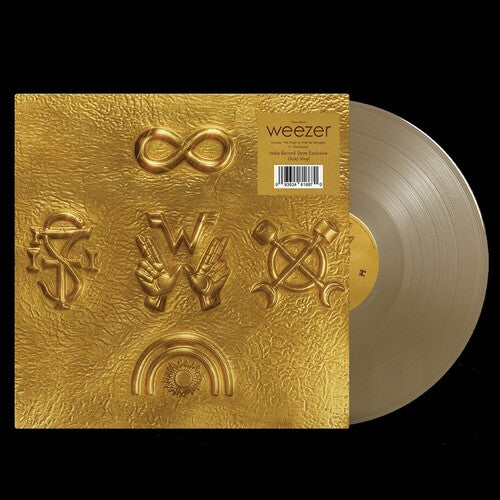 Weezer アナログレコード ゴールド・ヴァイナル Weezer - Gold Album (Gold Vinyl) – Sweet Peanut Records
