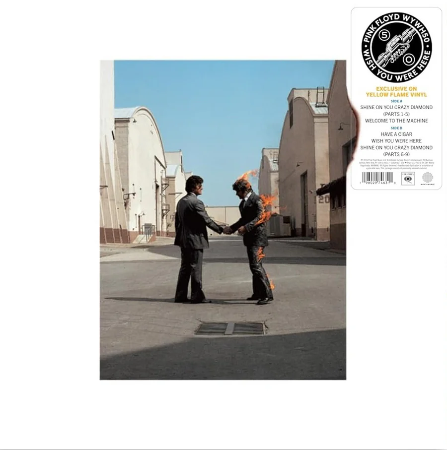 Pink Floyd - Wish You Were Here (Limited Edition Import, Yellow Vinyl)